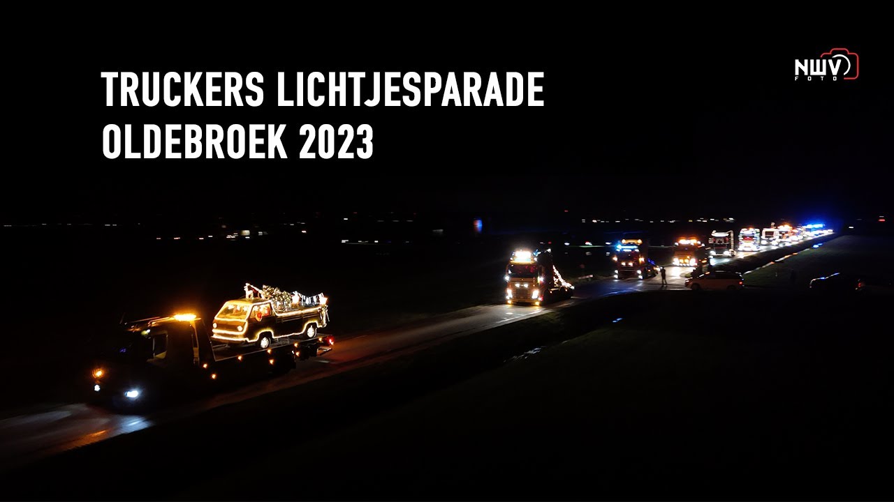 Truckers Lichtjesparade Oldebroek 2023