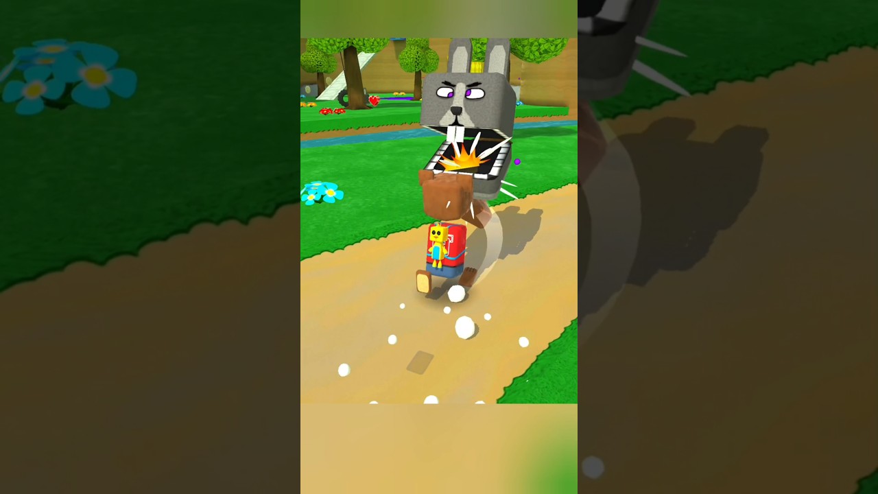 Super Bear Adventure All Animal boxing YOSHO HAI 🐻😅🥊#shorts