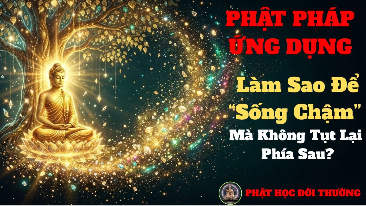 Tại Sao PHẬT PHÁP Lại GIúp Bạn Sống Chậm Mà Không Tụt Lại?