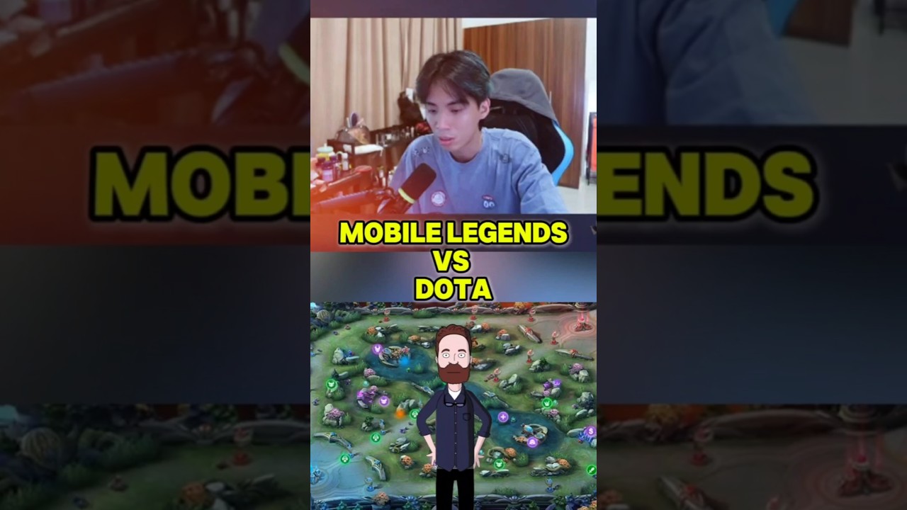 PERBEDAAN MOBILE LEGENDS DAN DOTA MENURUT L YUKA?!! #lyuka #marapthon #mobilelegends #mlbb #dota2