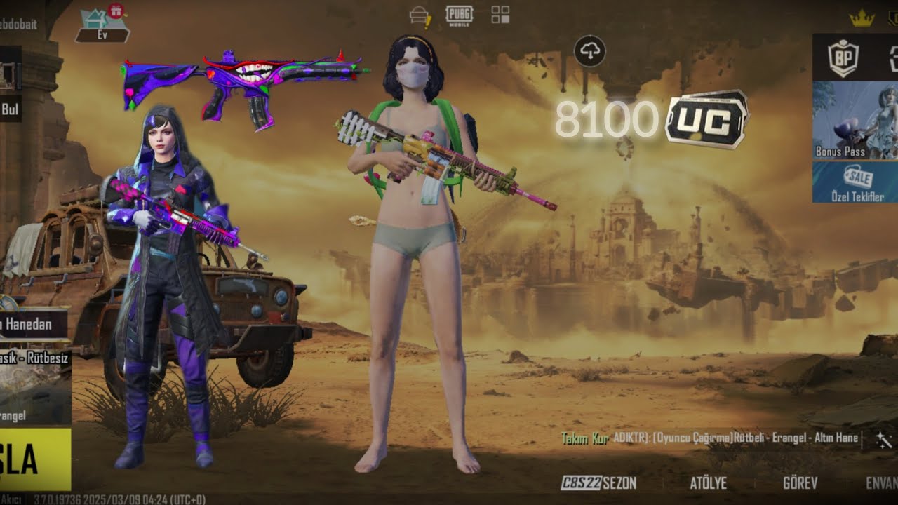 MASKARA M416 KUTUSU GELDİ!! 8100 UC YÜKLEDİM AMA...| Pubg Mobile