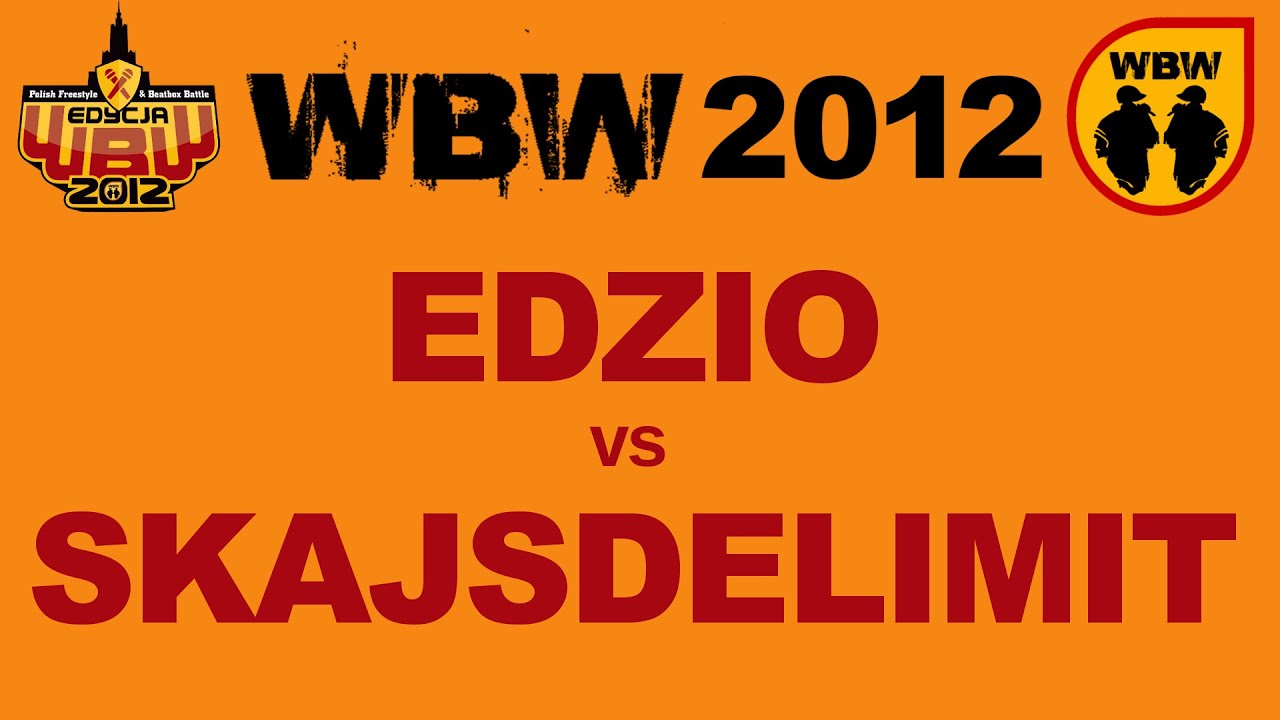 Edzio 🆚 Skajs 🎤 WBW 2012 el.2 (freestyle rap battle)