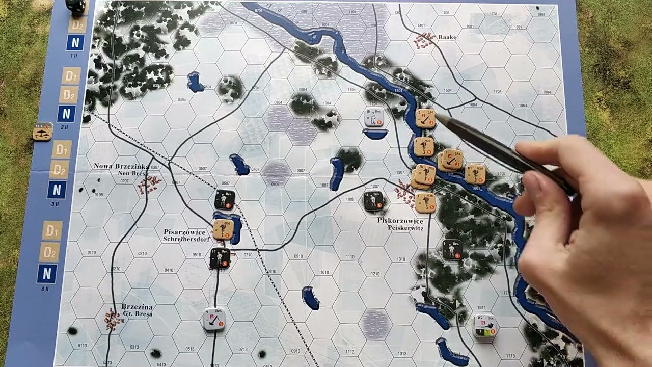 Zagrajmy w Bitwy II Wojny Światowej, scenariusz 