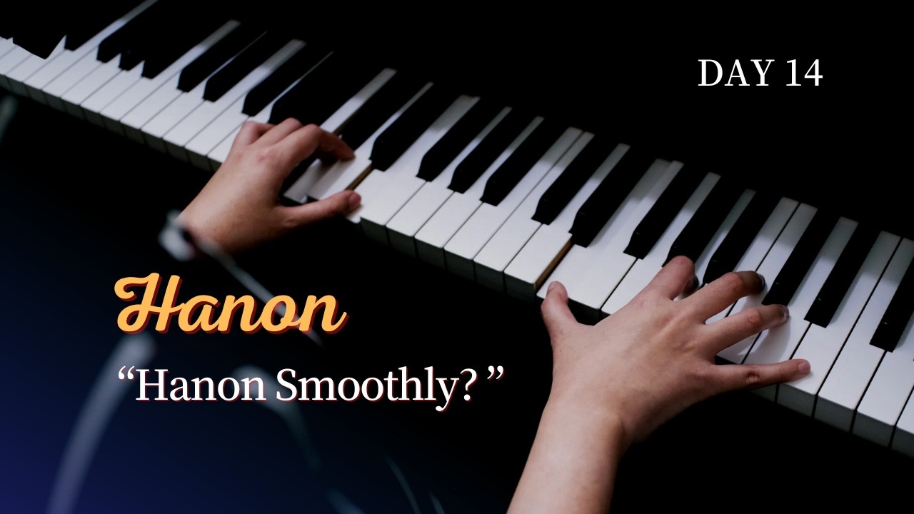 Can a Beginner Play Hanon Smoothly? | Day 14
