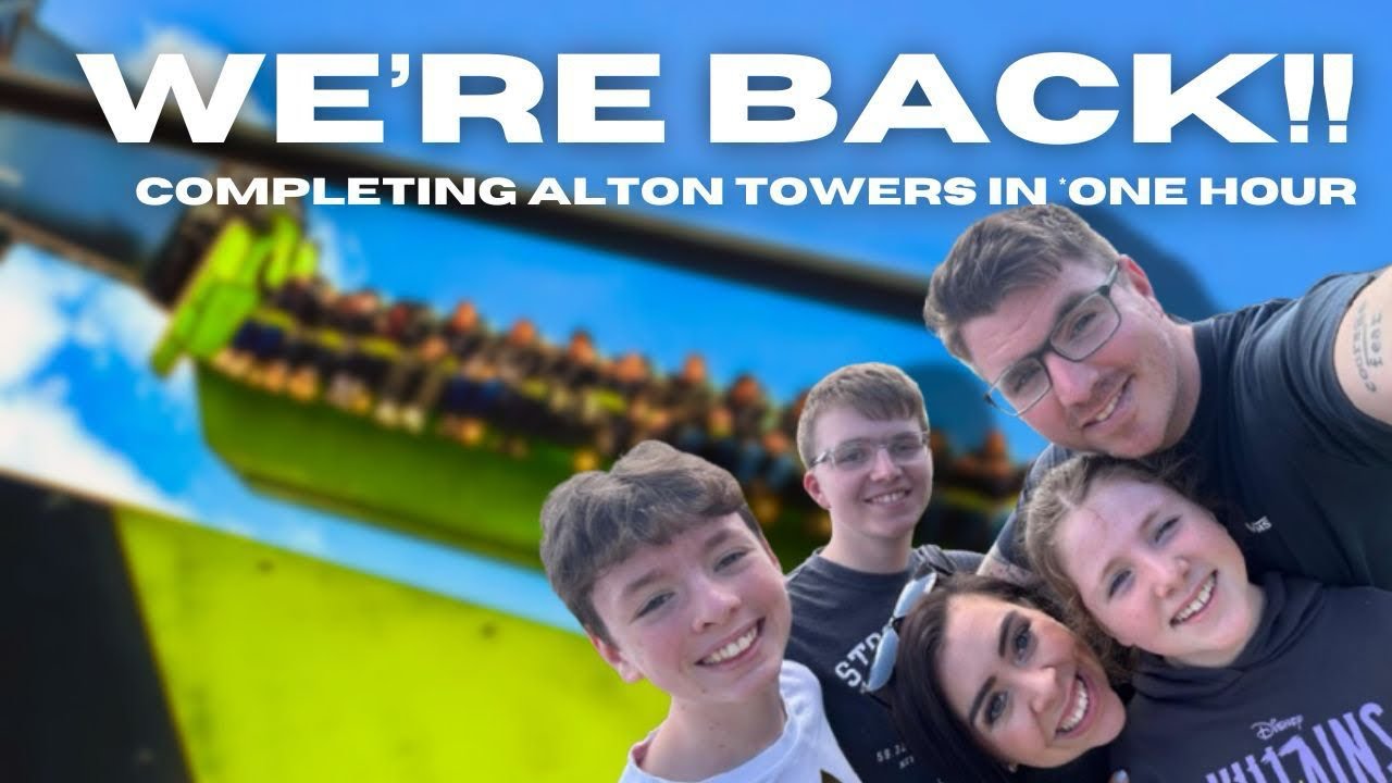 How to complete Alton Towers in *ONE HOUR