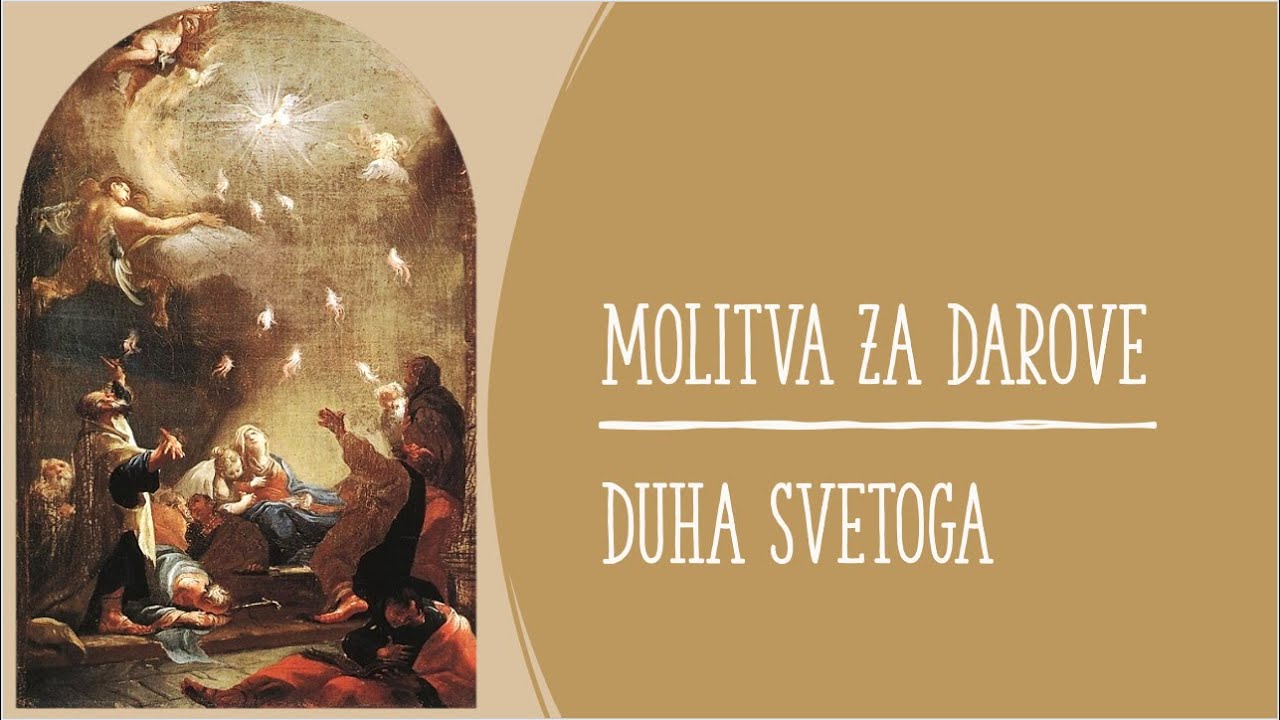 Molitva za darove Duha Svetoga - Molimo zajedno