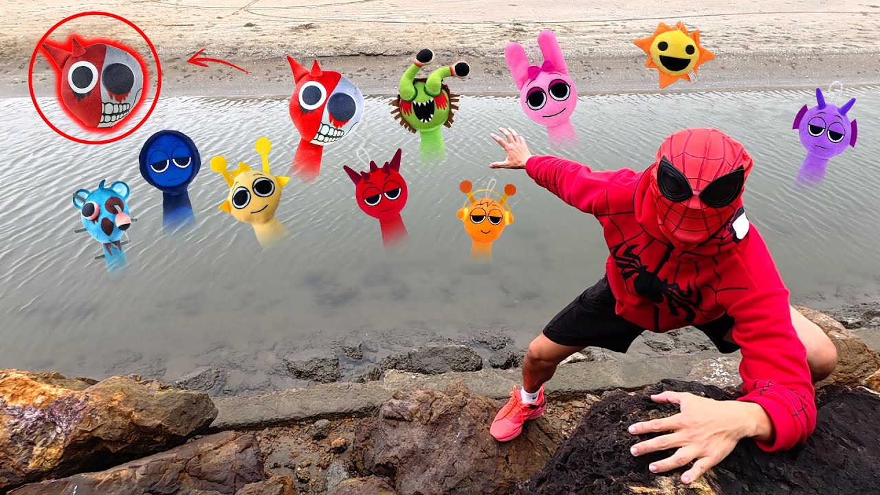 Extreme Mission! Spider-Man Hunts for Sprunki in a Violent Stream 😳