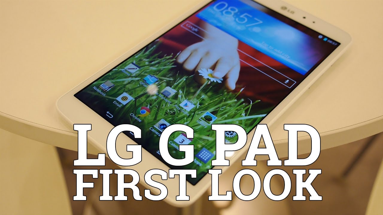 LG G Pad: First Look!
