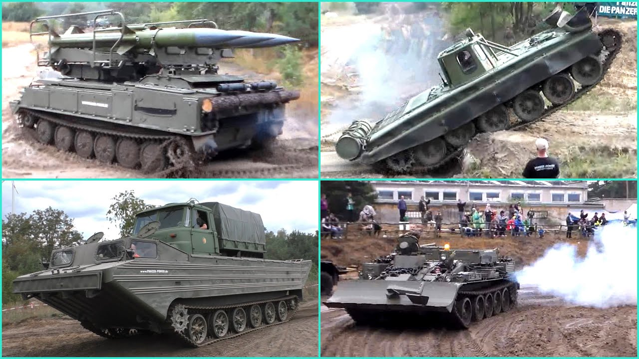 BAT-M, T72 FAP, 2K12 Kub, MT-LB, BLG-60, BMP, PTS-M in Mahlwinkel