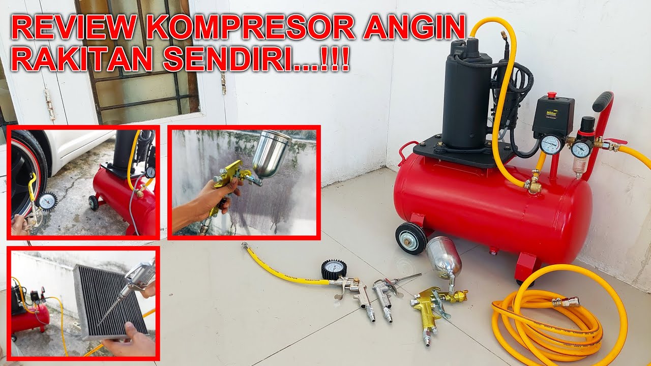 Review Kompresor Angin Buatan Sendiri