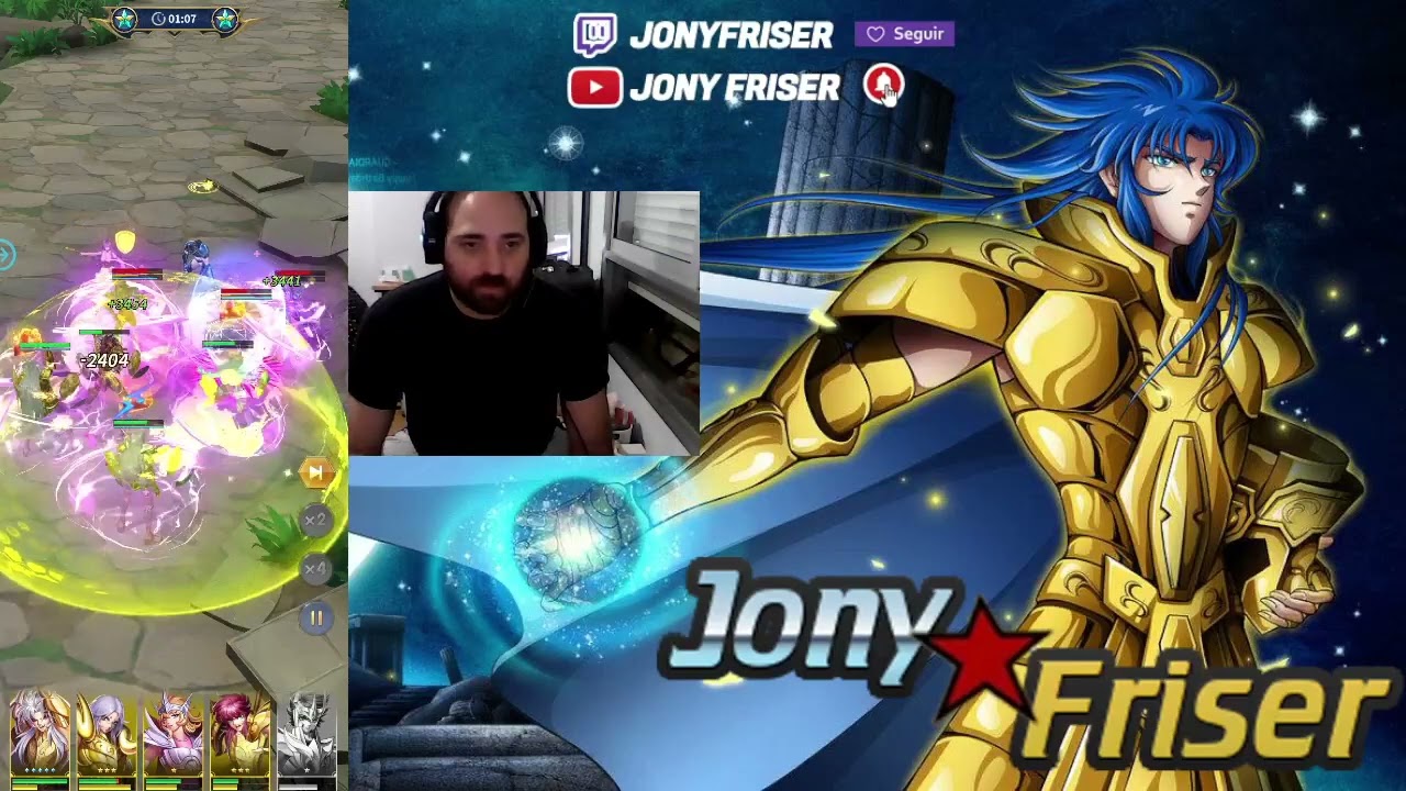 SUPERANDO EL 9-40! SAINT SEIYA LOJ!