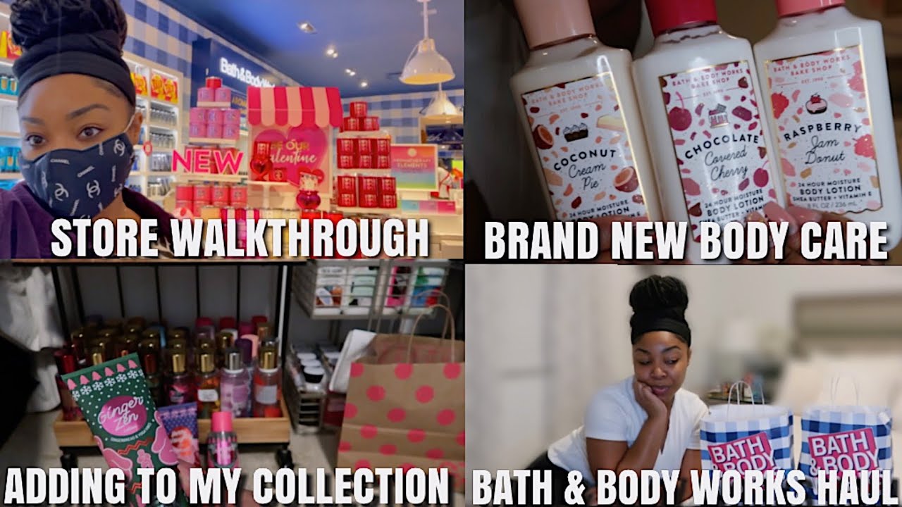 BATH & BODY WORKS BRAND NEW BODY CARE 😱 | PINK HAUL + Adding To My Collection