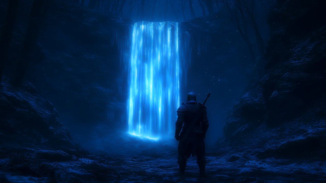 Pause | 10 Hours of Calm Waterfall Ambient Soundscape