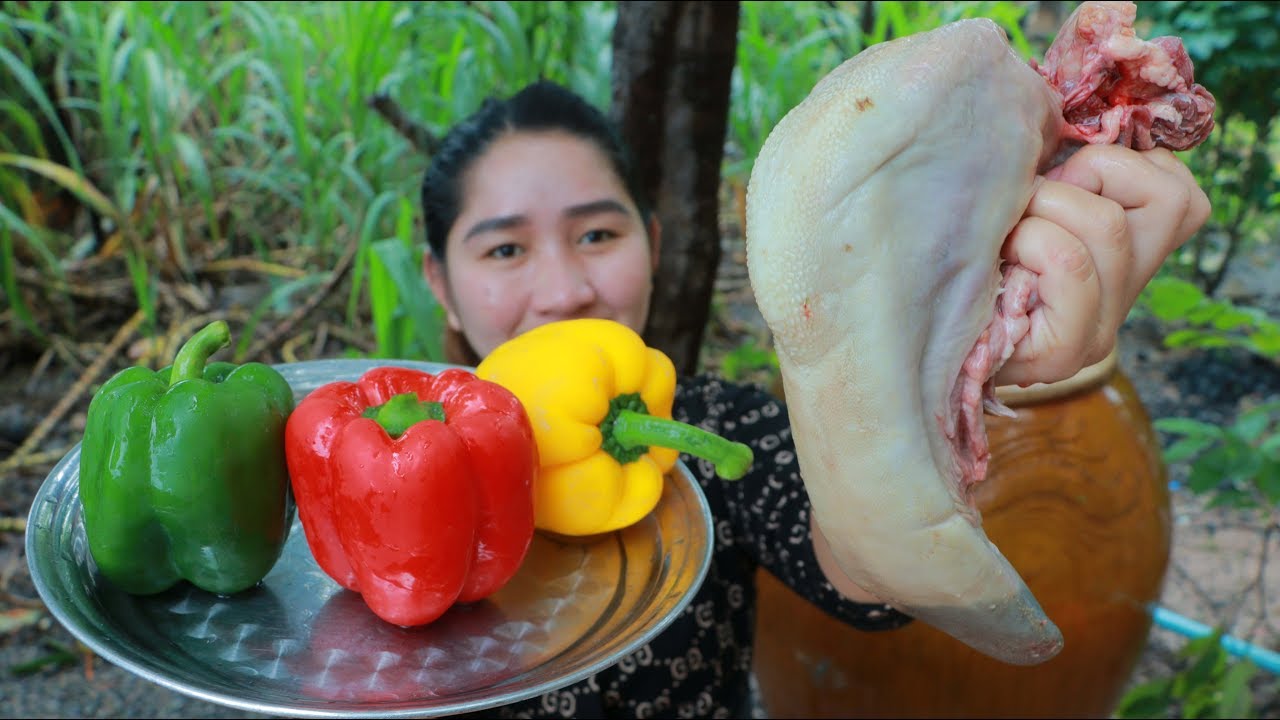 Tasty Cow Tongue Grocery Cooking - Cooking With Sros