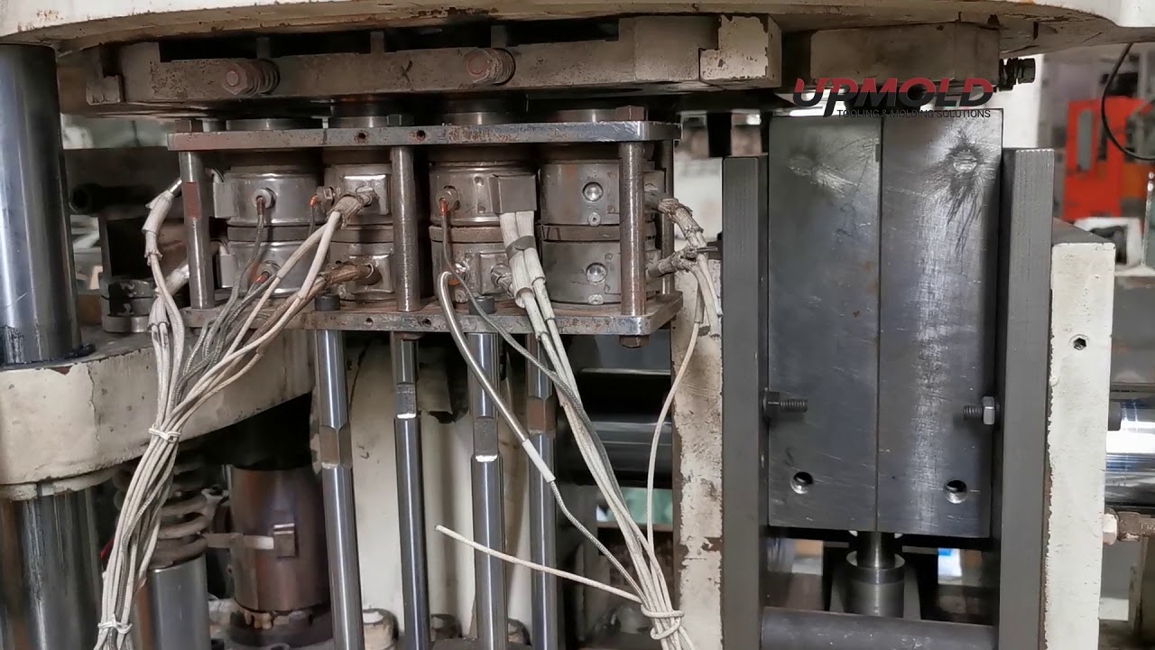 Injection blow molding at Upmold