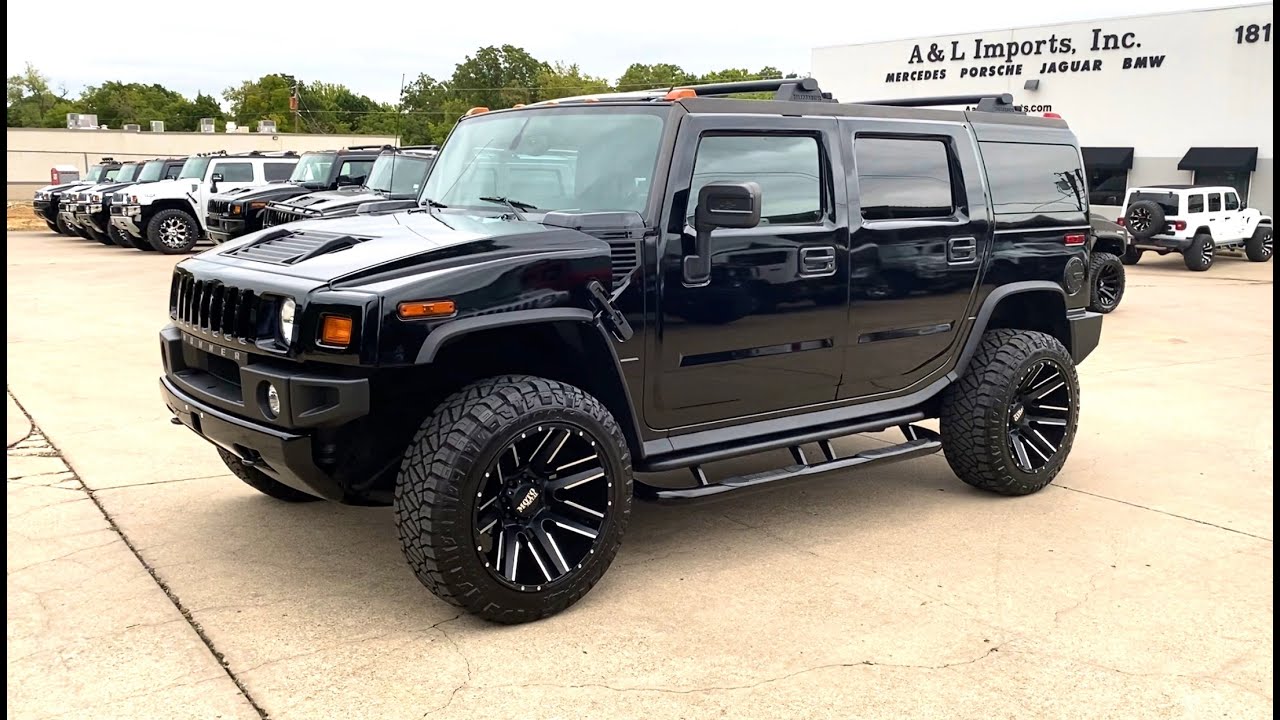 2008 Hummer H2 SUV Luxury Adventure — Black-Ops