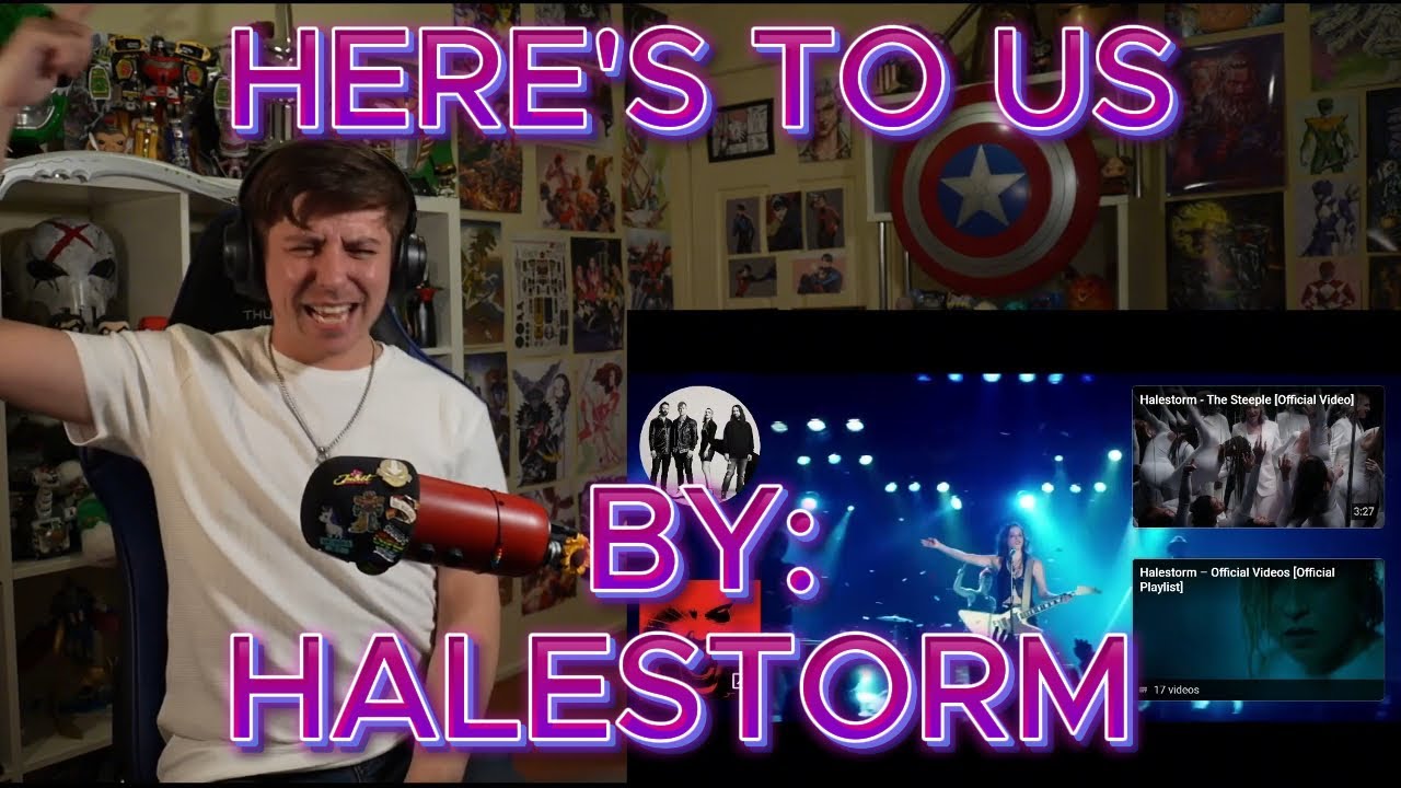 ЭТО МЕНЯ ШОКИРОВАЛО!!!!!!! Слепая реакция на Halestorm - За нас