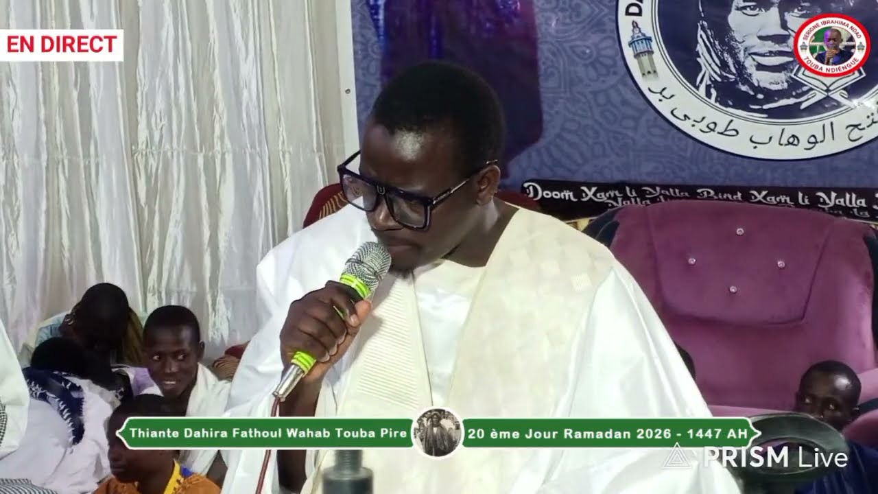 THIANTE FATHOUL WAHAB 20 JOURS DU MOIS DE RAMADAN