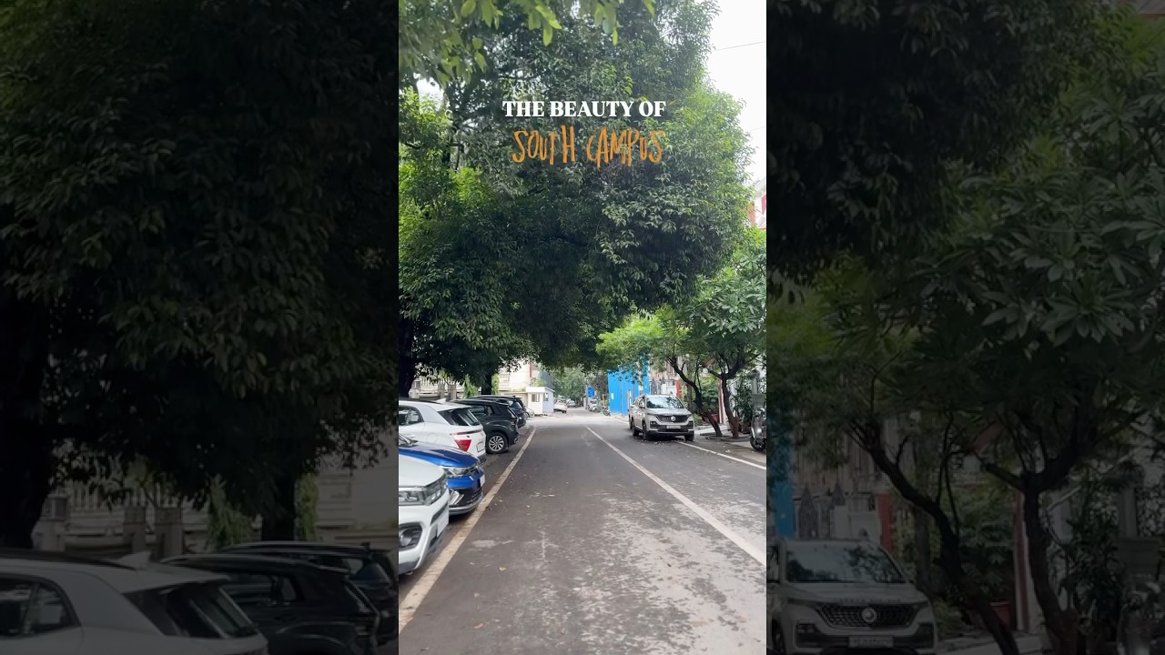 The beauty of South campus | #delhiuniversity #universityofdelhi #college #university #campuslife