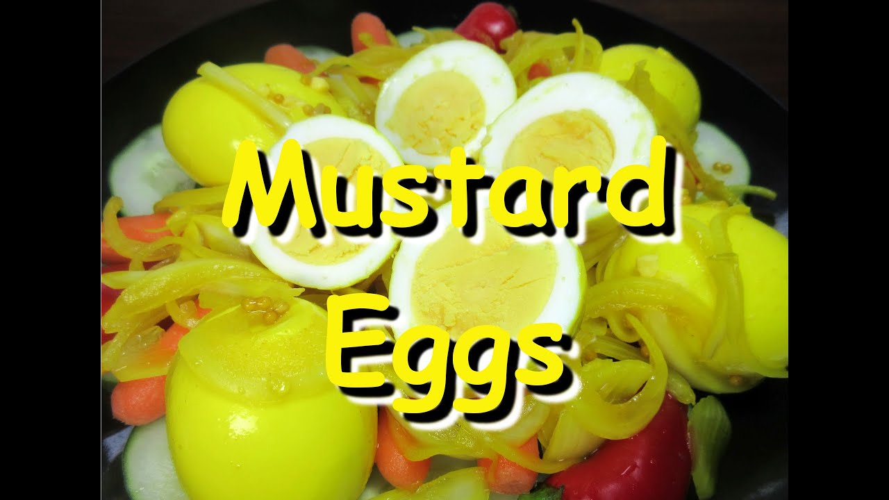 How to Make Amish Mustard Pickled Eggs ~ Pickled Egg Recipe