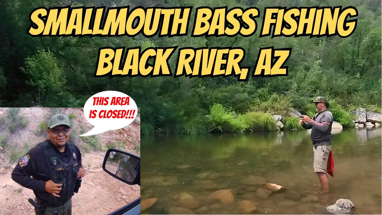 Smallmouth Bass Fishing on the Black River, Arizona