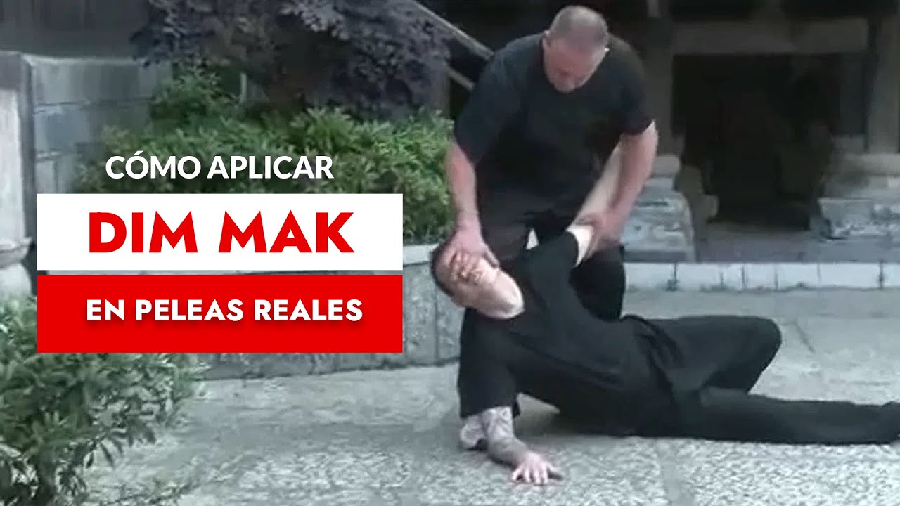 Como aplicar Dim mak (puntos vitales) en una pelea real