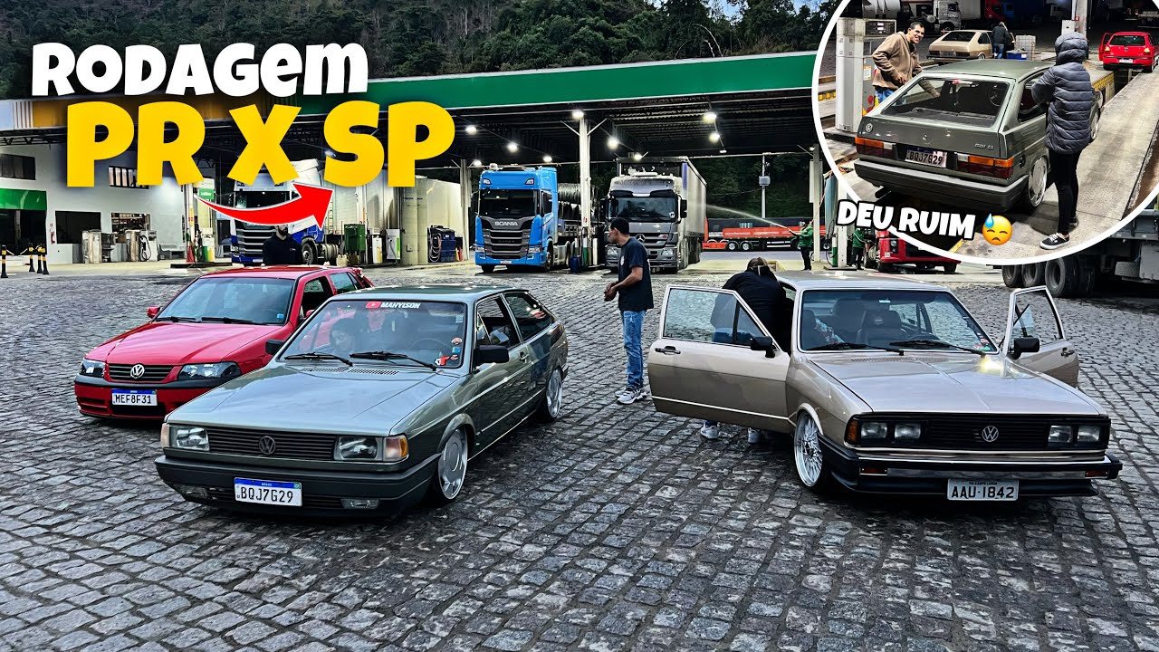 RODAGEM !! 850 KM RODADOS EM UM ÚNICO DIA DE GOL QUADRADO TURBO 🔥 DEU RUIM ❌
