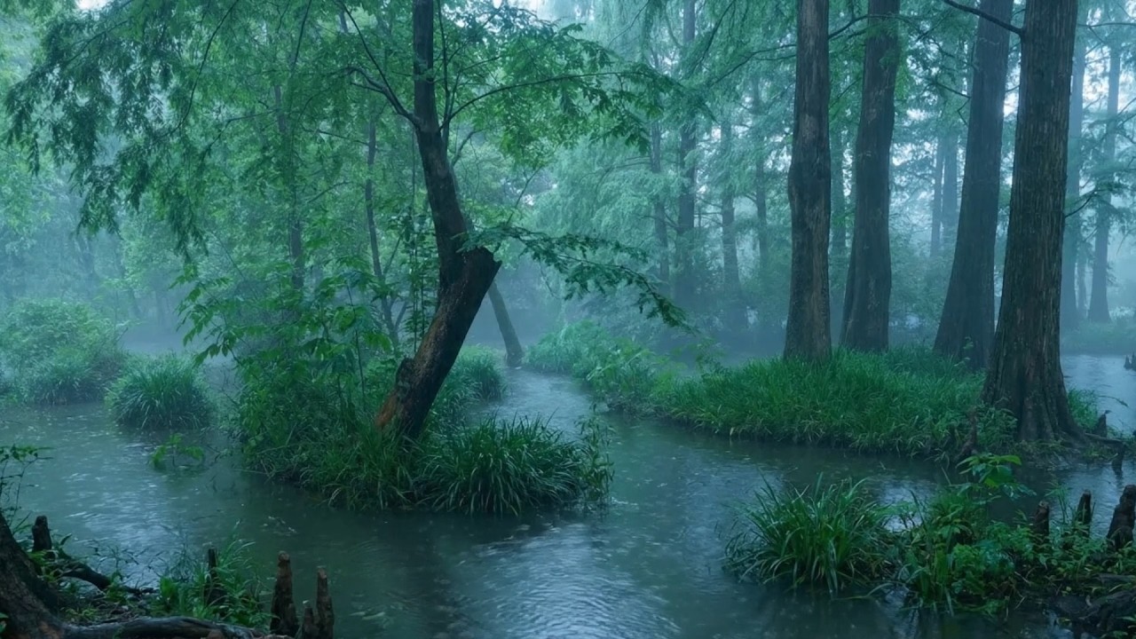 Soothing Rain in the Forest | Calm Sleep Sounds for Relaxation & Deep Rest