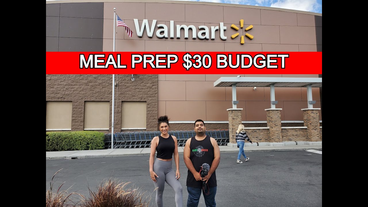 Walmart Budget Grocery Haul | 10 Meals For Under $30