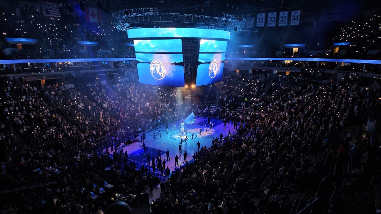 Timberwolves Game at Target Center