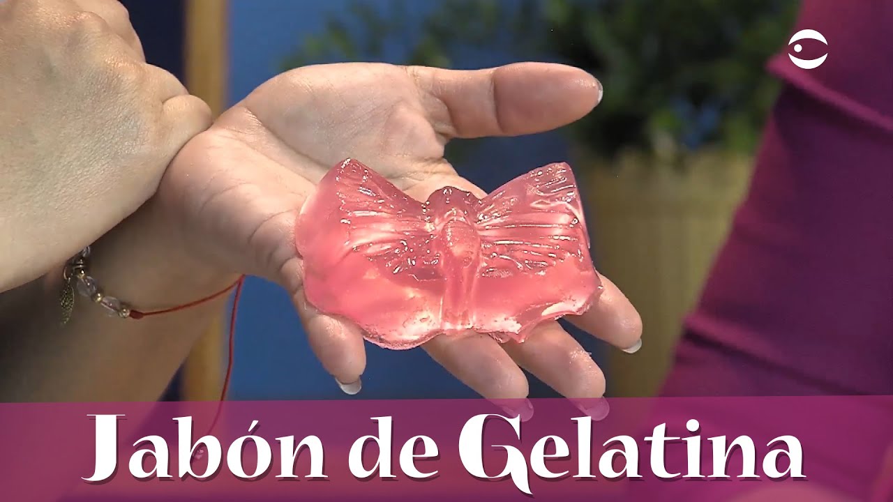 Aprende a realizar este hermoso Jabón de Gelatina