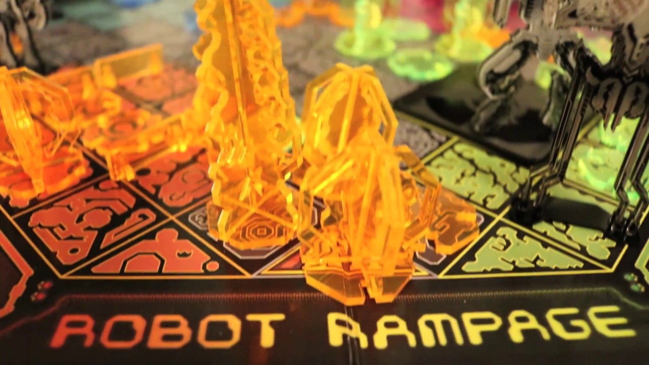 Robot Rampage Board Game: Pitch Video