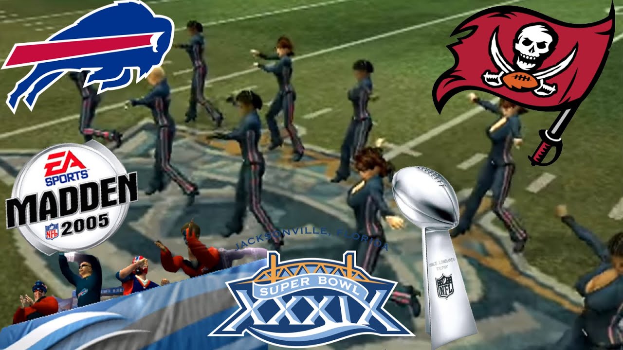 Madden 2005 PS2 Gameplay: Super Bowl XXXIX - Buffalo Bills vs. Tampa Bay Buccaneers