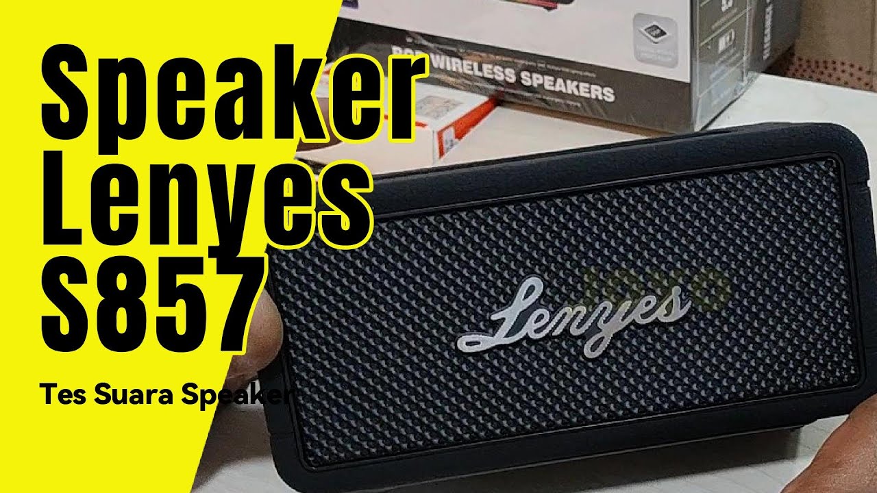 Lenyes S875 Speaker Bluetooth Portabel Minimalis dengan suara jernih Cuma harganya masih tinggi