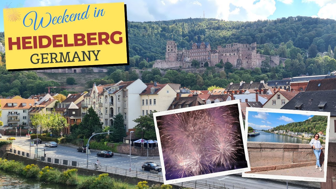 Weekend in HEIDELBERG, Germany | Castle  Illumination | Where to stay? #germany #heidelberg