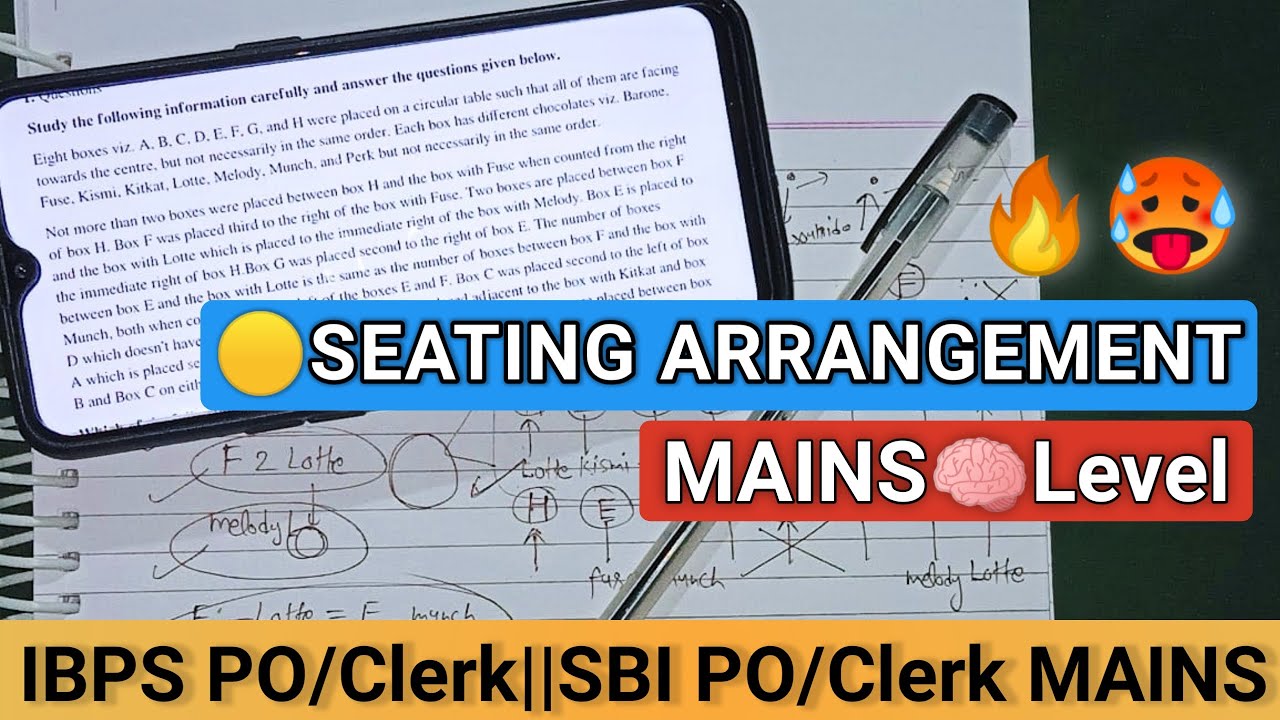 MAINS Level🥵✅Circular Seating Arrang. By using THREAD Method💪🏻 #ankushlamba #bankexams2024