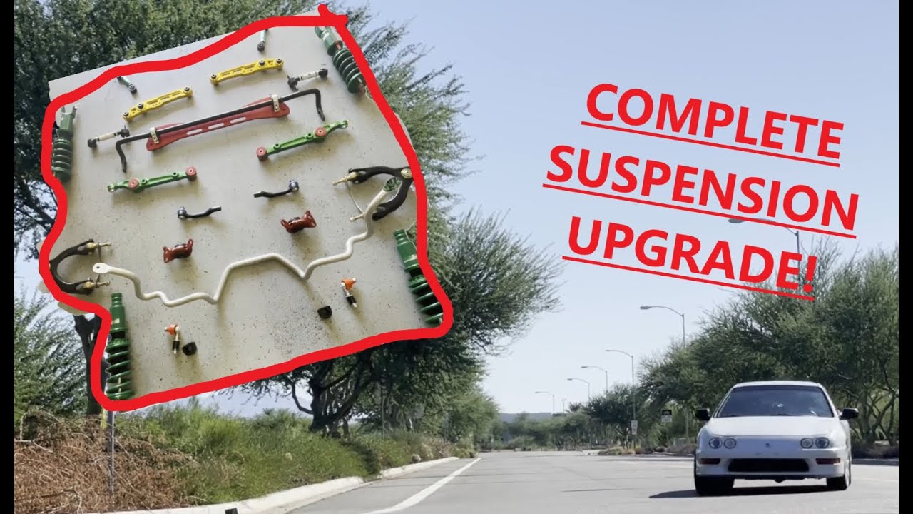 98 Acura Integra Complete Suspension Upgrade! Fried Rice Build 2023