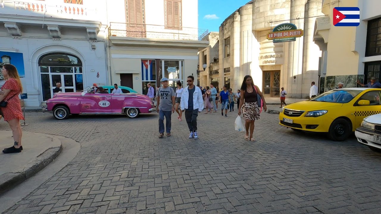Havana, Cuba - Calle Obispo (Floridita).