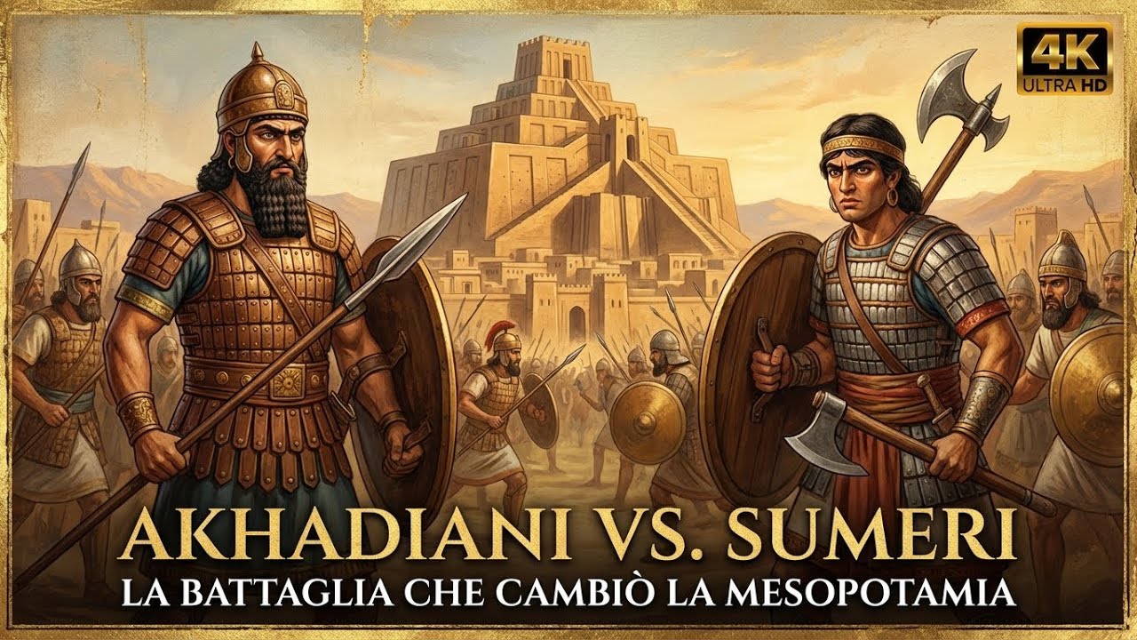 Accadi vs Sumeri: la BATTAGLIA che ha CAMBIATO la Mesopotamia per Sempre | Documentario Completo