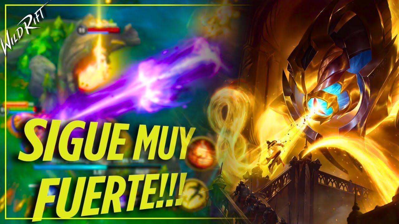 POR SUS GRANDES DAÑOS SE SIGUE POSICIONANDO COMO UNA DE LOS REYES DE LA MID VEL´KOZ WILD RIFT