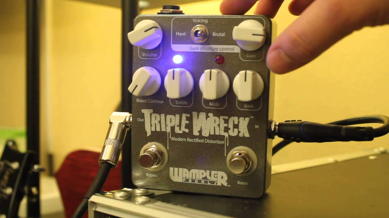Wampler Triple Wreck Demo (High Quality Audio)