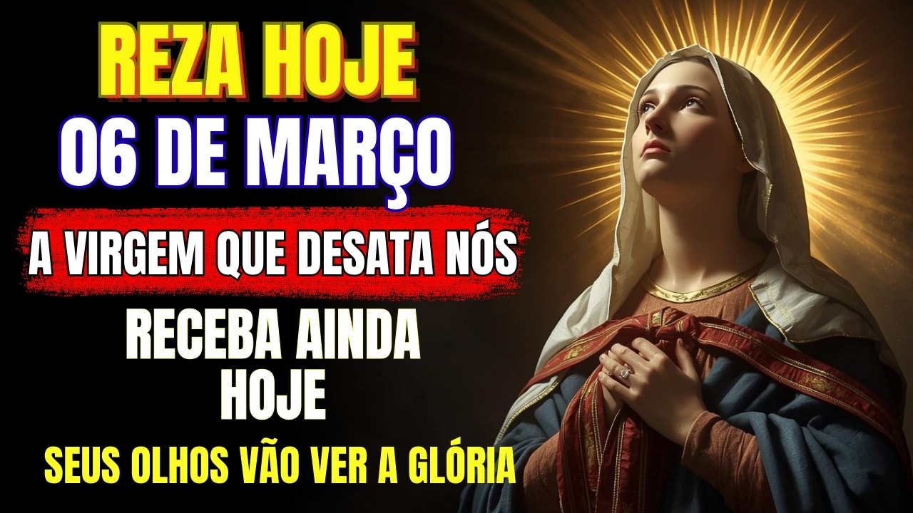 NÃO AGUENTA MAIS ESPERAR? ⏳ A Virgem Desatadora Apressa Sua Vitória com Essa Fé