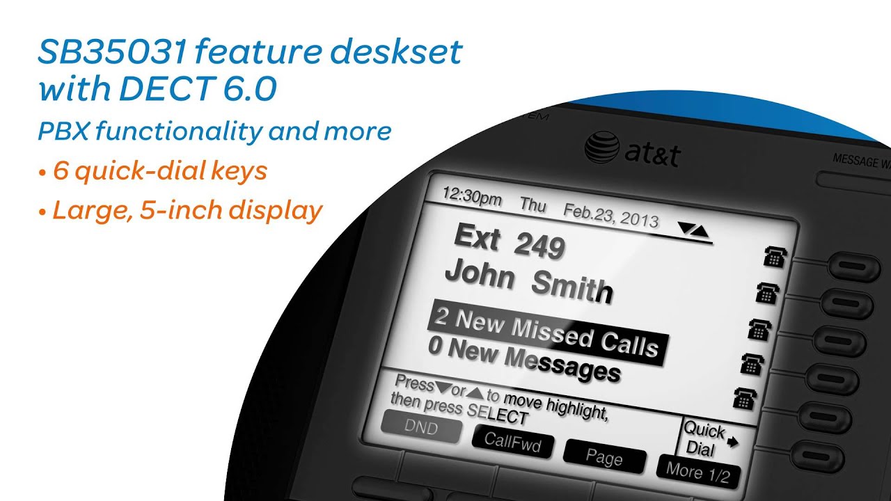 AT&T Syn248® Business Phone System - Product Overview