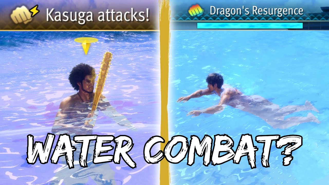 Swimming During Combat - Infinite Wealth