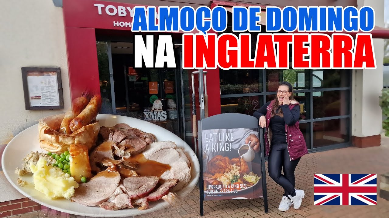 Comida tradicional britânica | Qual o almoço de Domingo dos Ingleses? SUNDAY ROAST