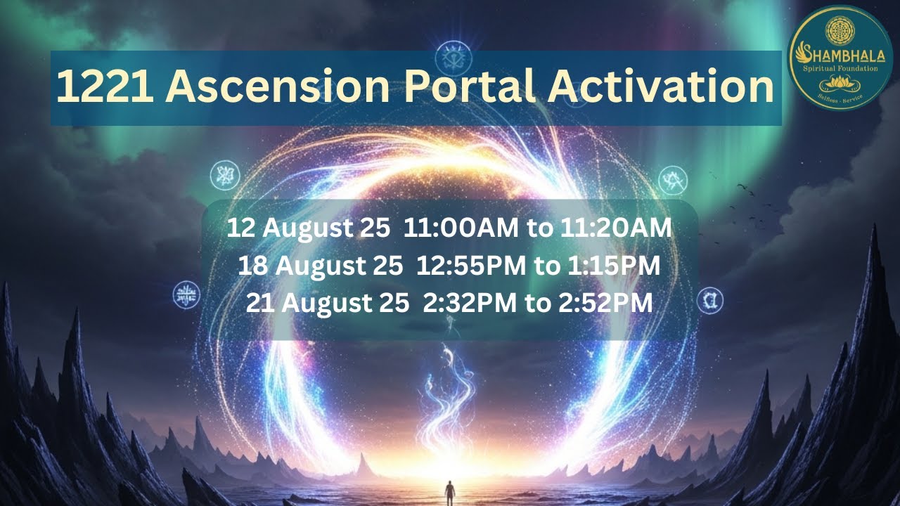 1221 Ascension Portal Activation | By Deepthi Nadella