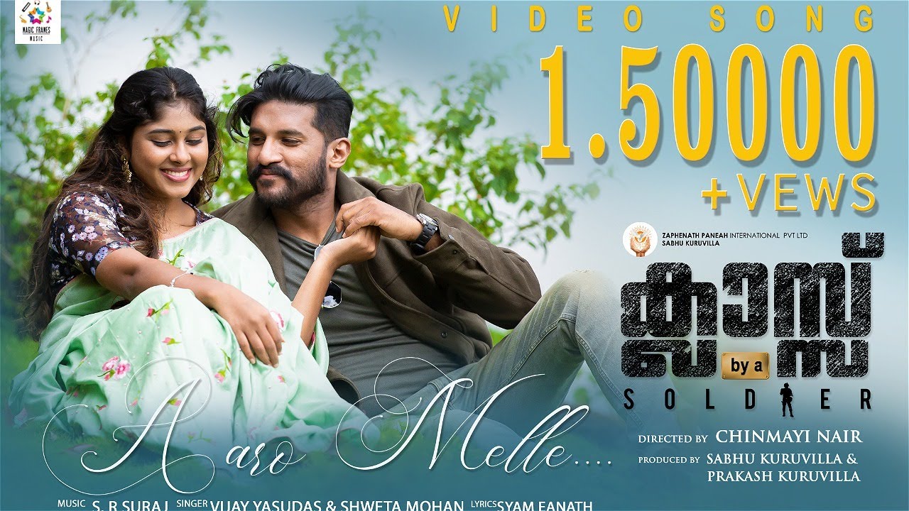 Aaro Melle Love Song | Class By A Soldier | Vijay Yesudas | Swetha Mohan | Chinmayi Nair