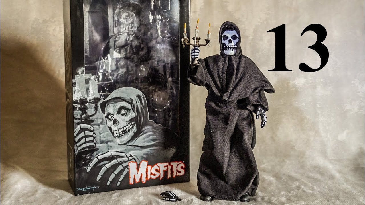 NECA Misfits The Fiend Crimson Ghost Band Mascot Retro Figure Review
