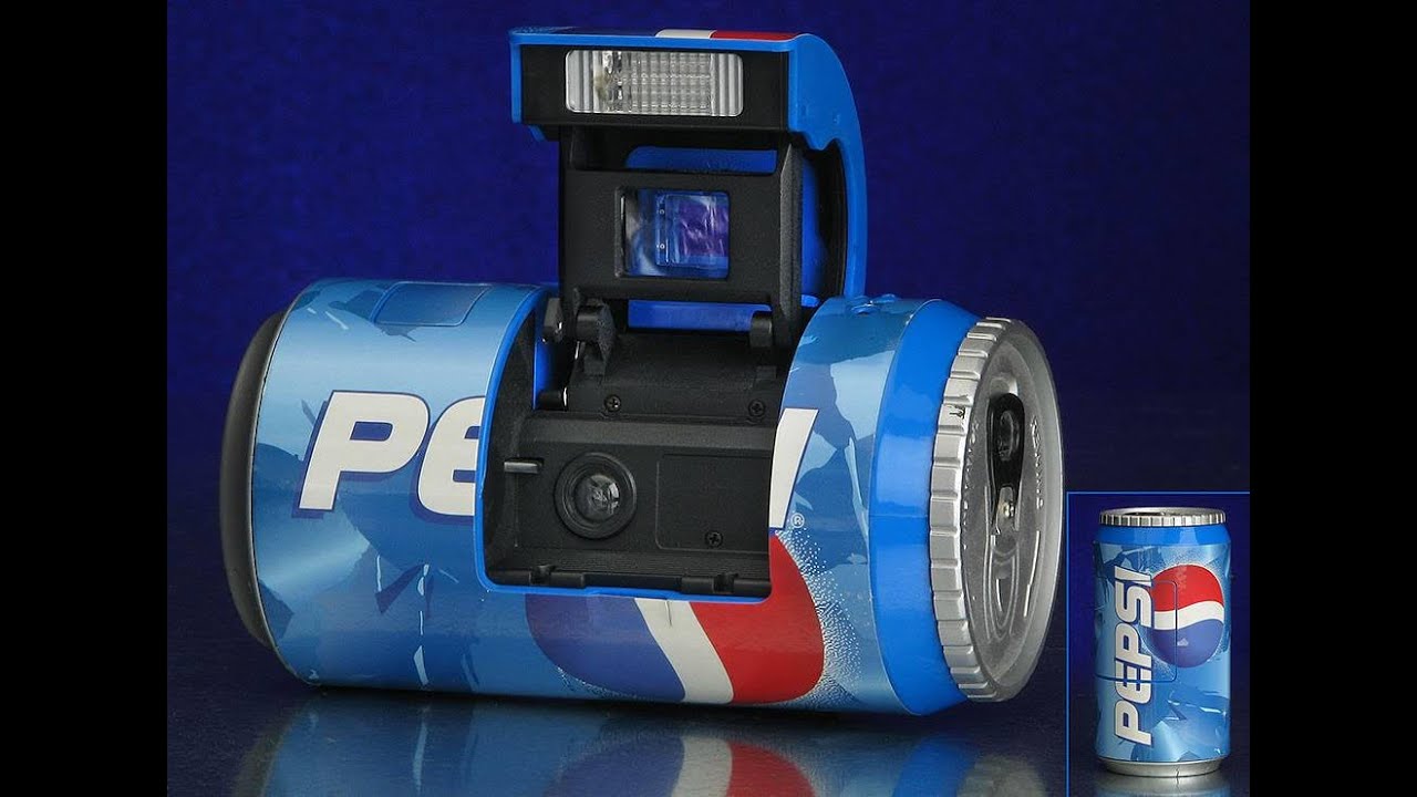 Pepsi 35mm Film Can Camera Features / Review