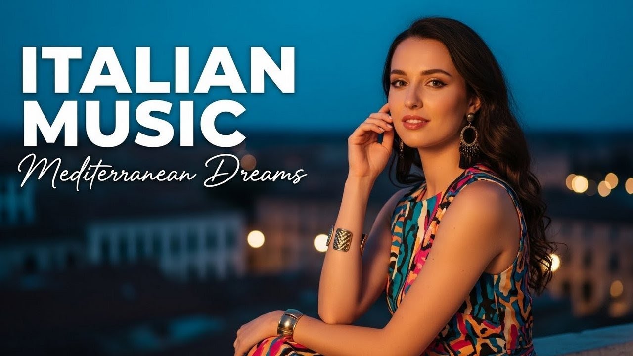 🎶 Italian Vibes & Mediterranean Music 🎶 Relaxing Italy Coast & Lake Como Peaceful Audio Space